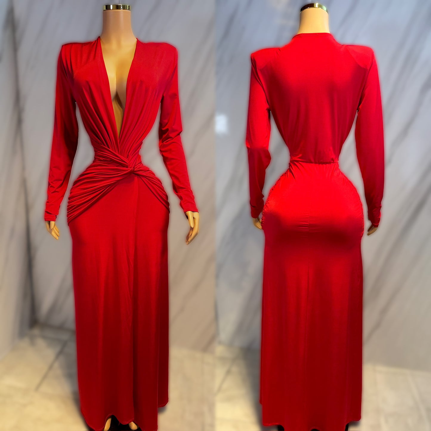 Vestido rojo licra ❣️