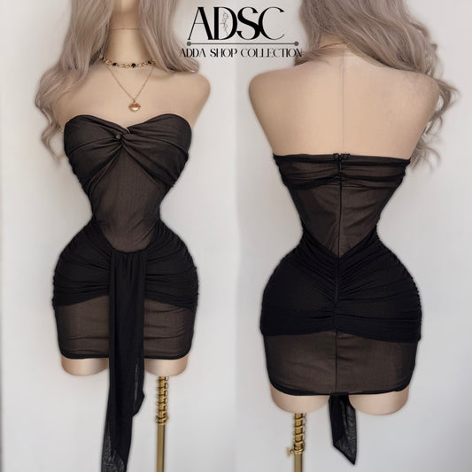 Vestido negro glitter 🖤
