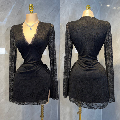 Vestido negro encaje 🖤