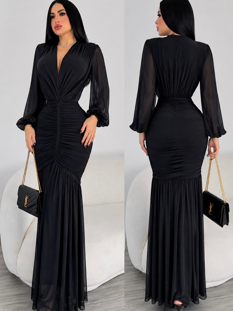 Vestido negro mesh ✨🖤