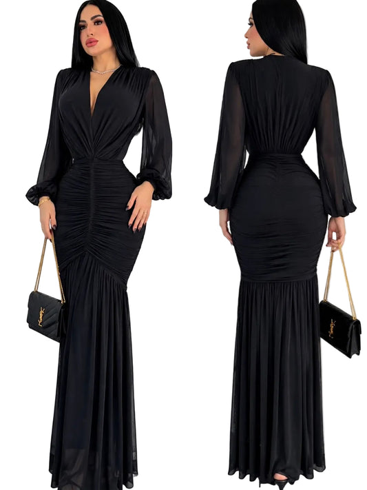 Vestido negro mesh ✨🖤