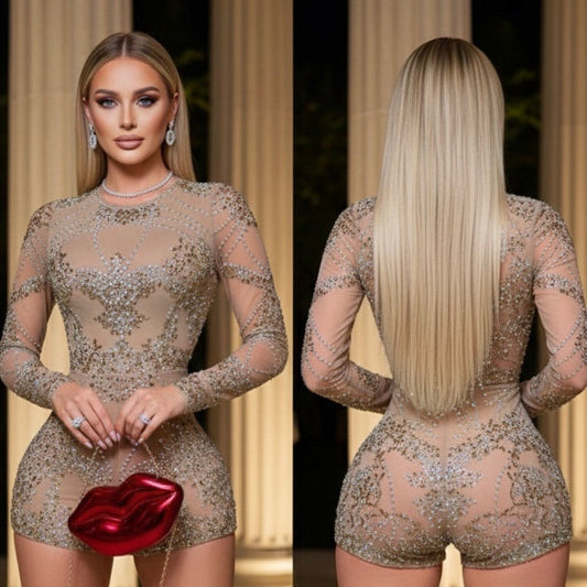 Jumper nude pedrería ✨