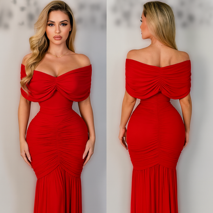Vestido rojo mesh ❤️‍🔥