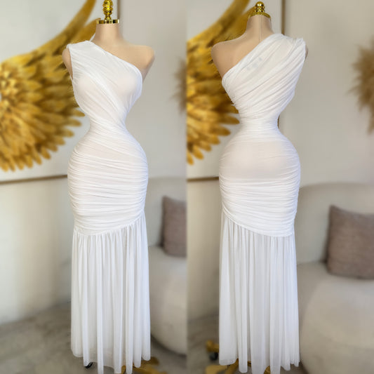 Vestido blanco mesh 🤍