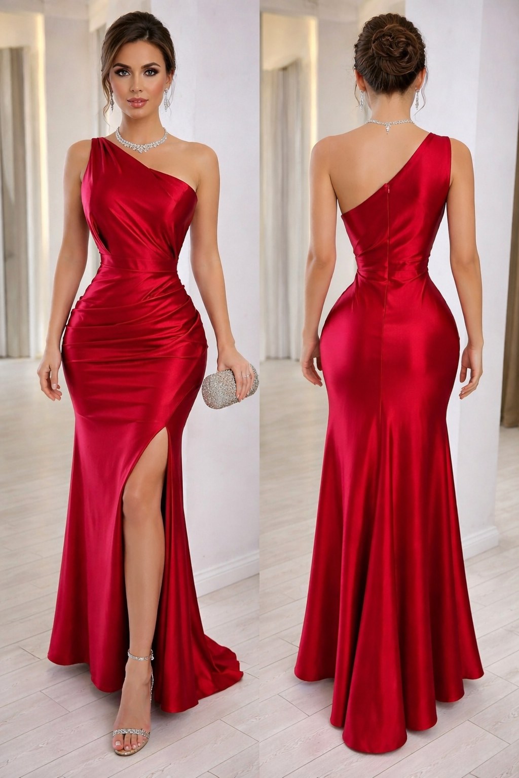 Vestido rojo glitter ❤️✨