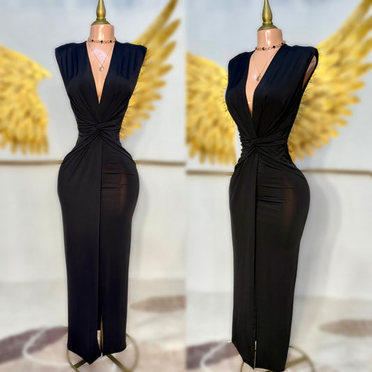 Vestido licra negro 🖤