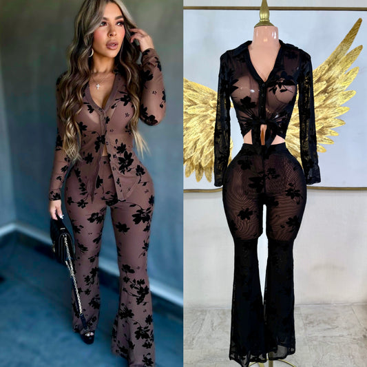 Set mesh negro