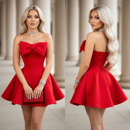 Vestido rojo corset ❤️
