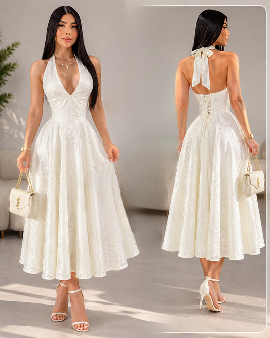 Vestido blanco corset 🤍