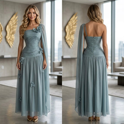 Vestido verde gasa ✨